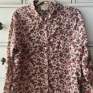 Sezane Floral Shirt